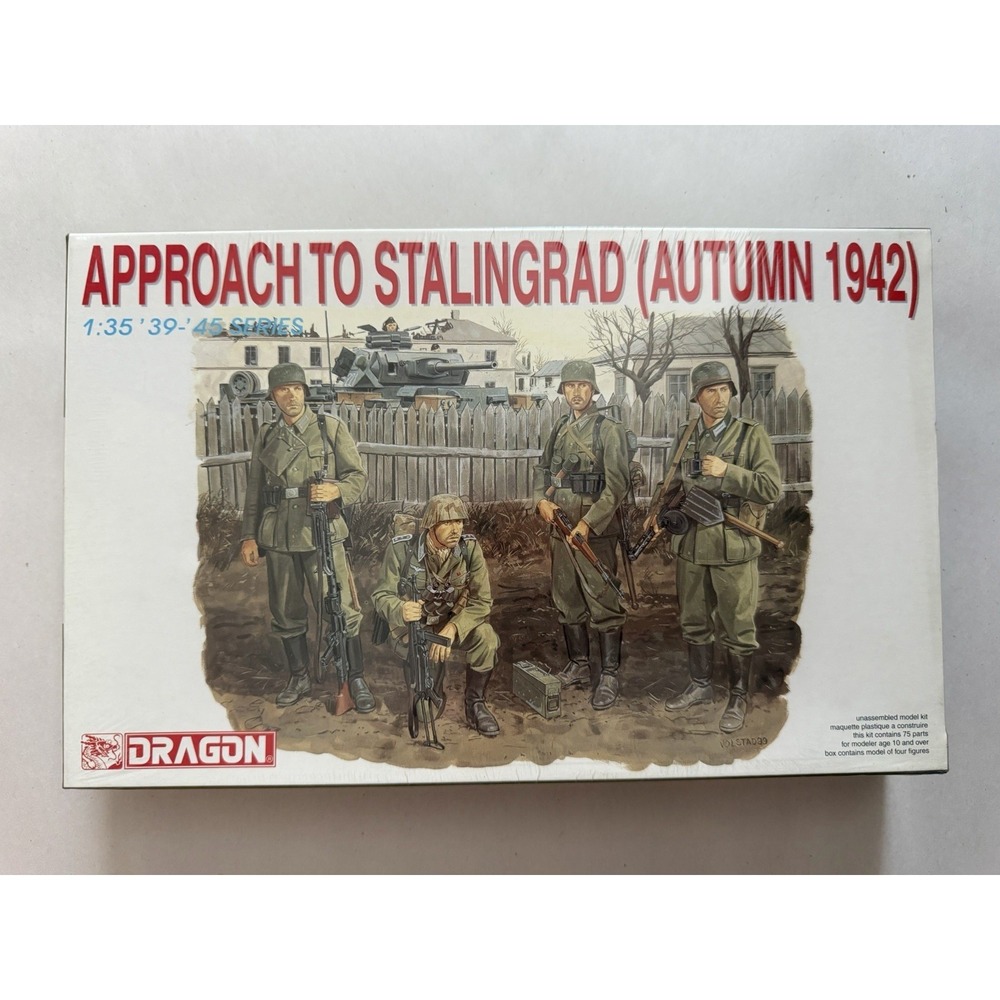Dragon‎ 6122 Afrika Korps Infantry 1:35 Scale '39-'45 Series Model Kit Sealed